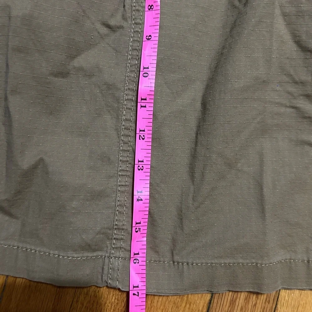 Supplies by UNIONBAY Womens Cargo Skirt Size 10 Brown Tan Stretch Ripstop - Picture 6 of 8